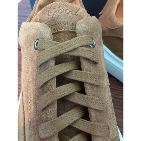 Good Man Brand Modern London Sneakers Snuff Brown Italian Suede Men's Size 9 - Picture 6 of 9
